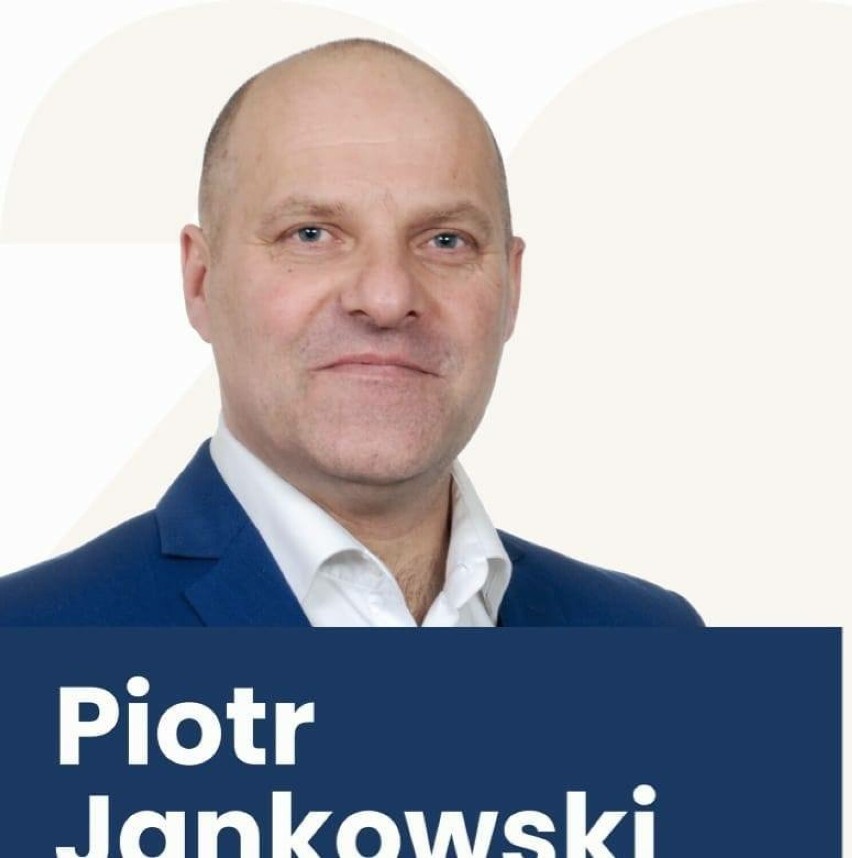 Piotr Jankowski, kandydat na burmistrza Chodzieży