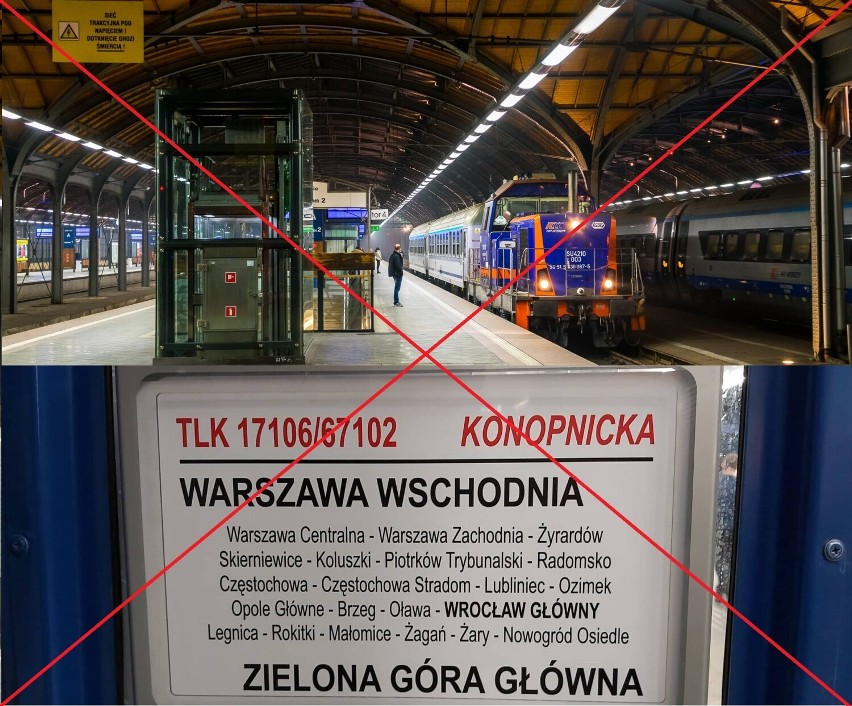 Po dwóch latach od otwarcia bezpośrednie połączenie kolejowe...