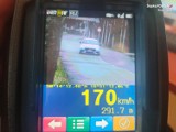 Pirat drogowy zatrzymany w Rudzie Śląskiej. Jechał 170 km/h w terenie zabudowanym - prawo jazdy stracił na miejscu