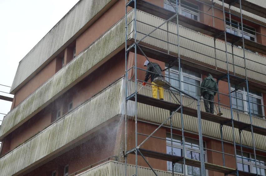 Powiat żagański rozpoczął modernizację budynku żagańskiego...