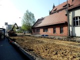 Ul. Piotra Skargi w Katowicach: po czterech dniach remontu ulica już jest bez nawierzchni FOTO