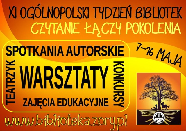 Tydzień Bibliotek w Żorach rozpoczął się 7 maja