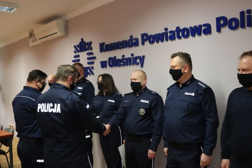 Nowe stanowiska w Komendzie Powiatowej Policji w Oleśnicy 