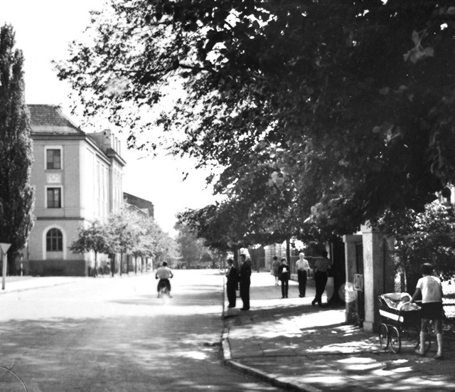 Ulica 22 Lipca (obecnie Konstytucji 3 Maja) latem 1970 roku