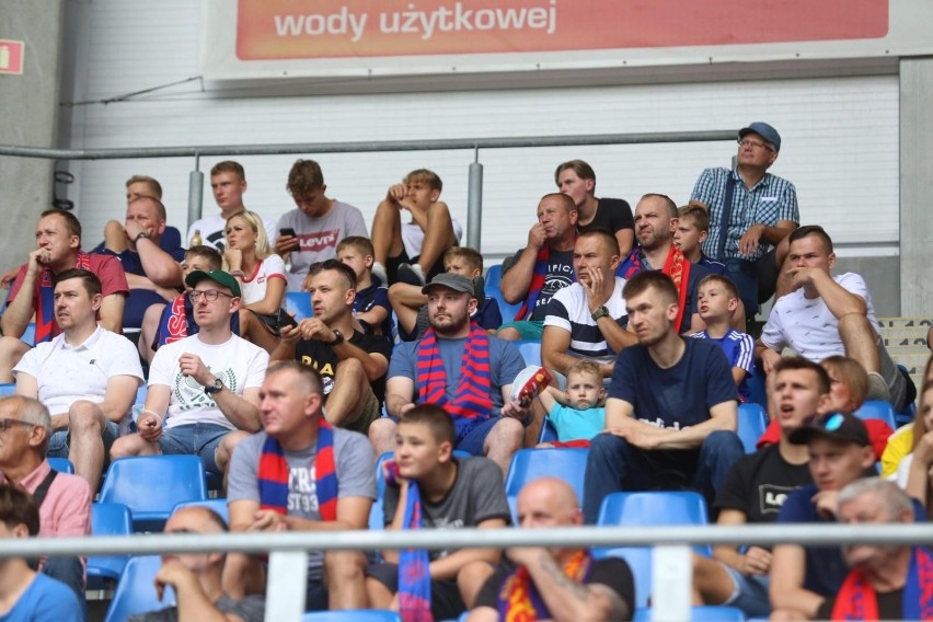 22.08.2021. Kibice na meczu Piast Gliwice - Śląsk Wrocław....