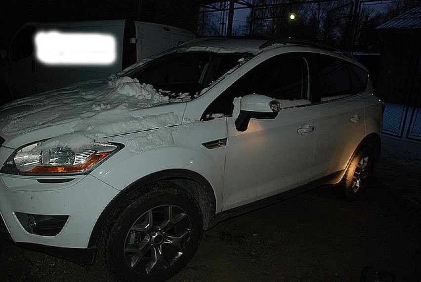 Ukraińcy przyjechali ukradzionymi samochodami