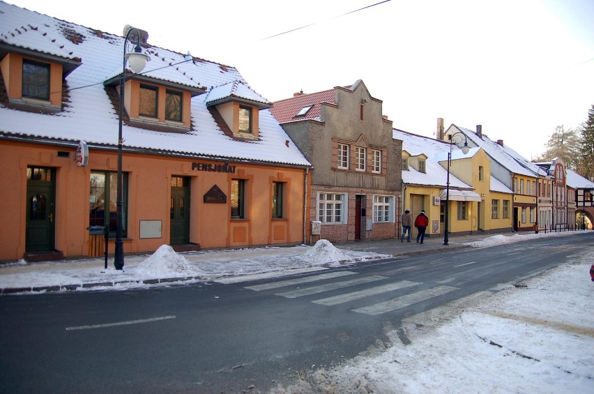 ŁAGÓW - Lubuska perła turystyczna w zimowej szacie(Foto)