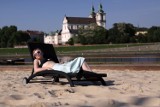 "Wjeżdżam do Krakowa i widzę... leżaki", czyli kolejny problem z plażą