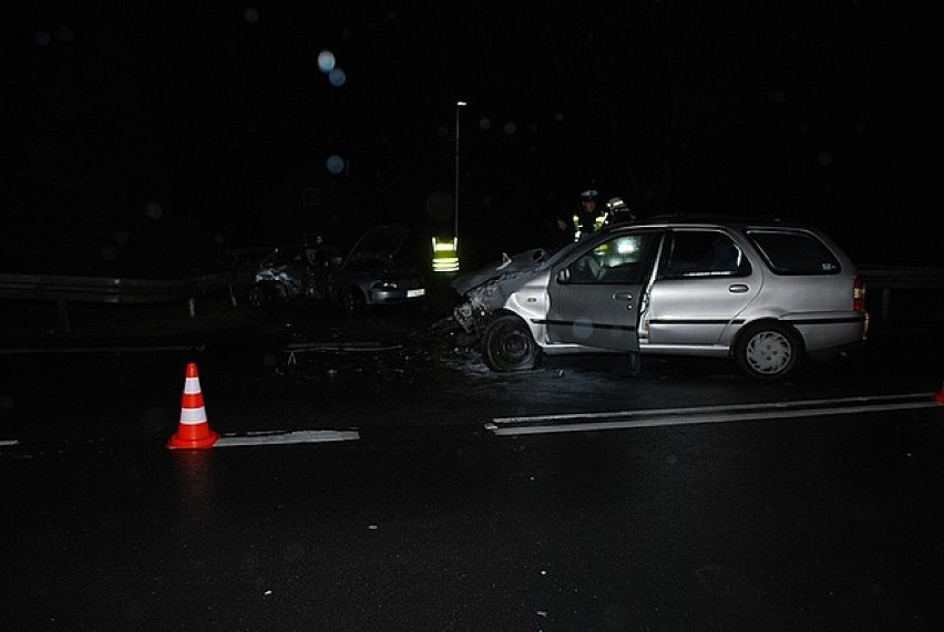 Wypadek w Wyżnem. Trzy osoby zostały ranne