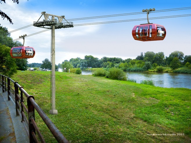 Wrocław: Kolejka linowa połączy dwa brzegi Odry