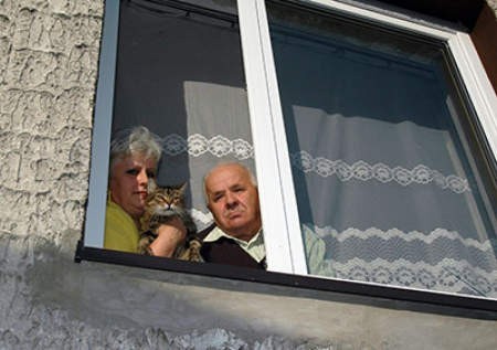 Wymiana okna nie narusza konstrukcji domu &amp;#8211; mówią państwo Kornalscy. fot. Bogdan Kułakowski