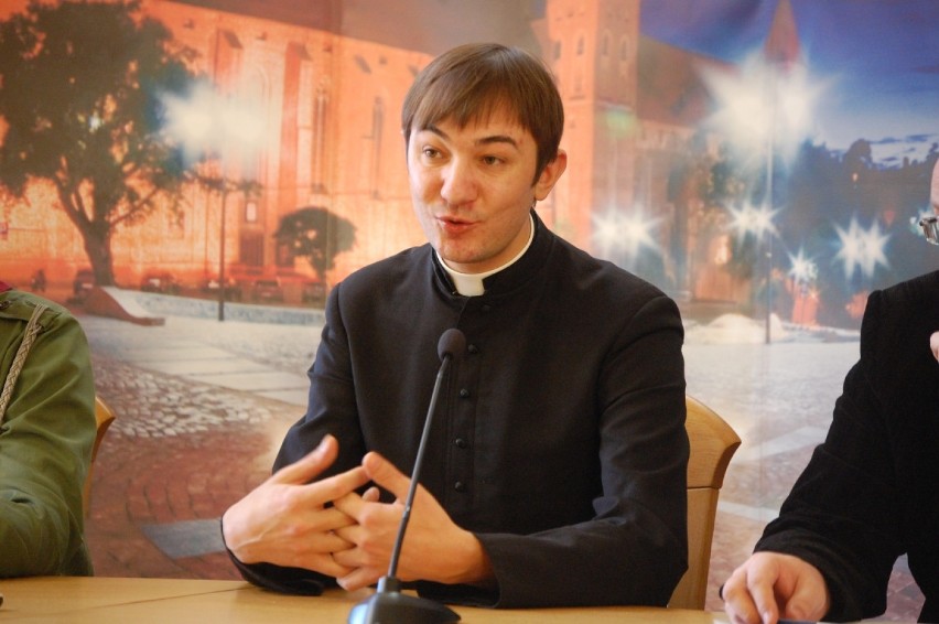 Ksiądz z Ukrainy w Kwidzynie mówił o rewolucji w Kijowie [ZDJĘCIA]