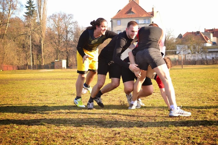 Pierwszy trening rugby w Gorzowie
