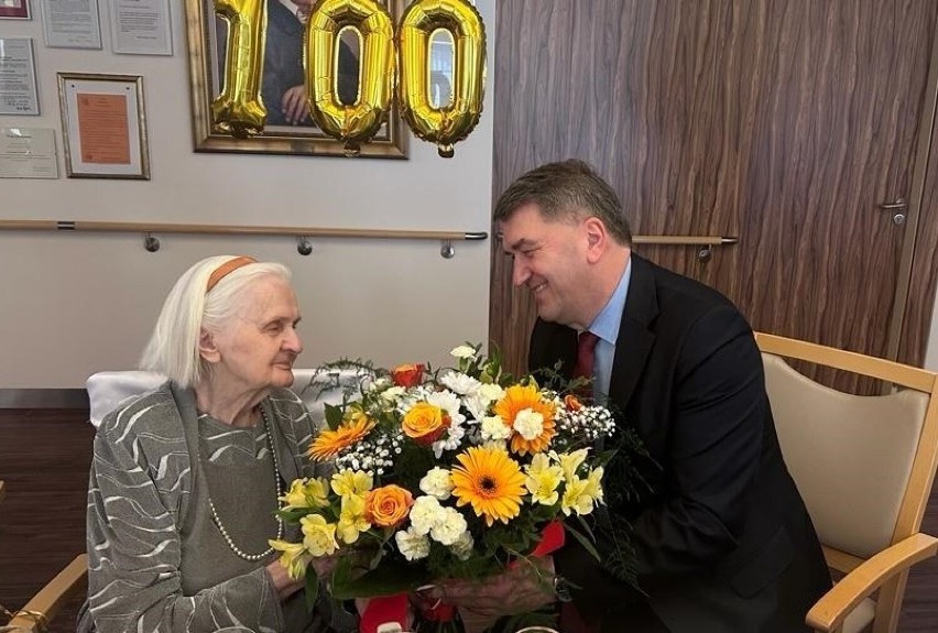 Z okazji 100. rocznicy urodzin Maria Krzanowska z Oświęcimia...