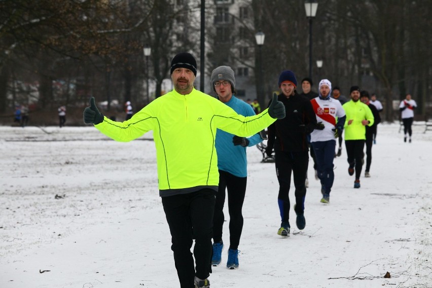 Parkrun Łódź w parku Poniatowskiego 25 lutego 2017 r. [ZDJĘCIA, FILM]