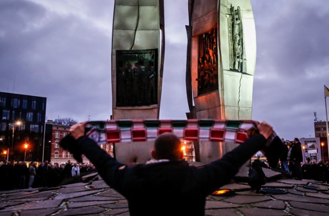 Kibice Legii Warszawa w Gdańsku, 9.12.2018