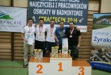 Mistrzostwa Polski Nauczycieli w badmintonie. Nasi zawodnicy wrócili z medalami