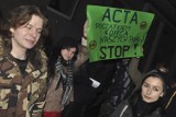 Przeciwnicy ACTA demonstrowali w Gdyni [zdjęcia, wideo]
