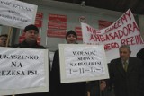 "Wolność słowa na Białorusi", protest w Legnicy [ZDJĘCIA]