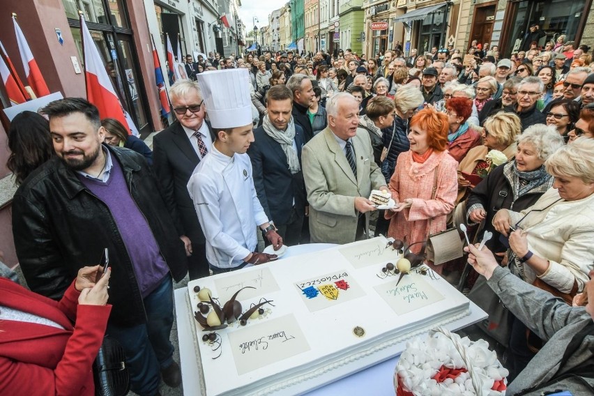 Odsłonięcie Bydgoskich Autografów [zdjęcia]