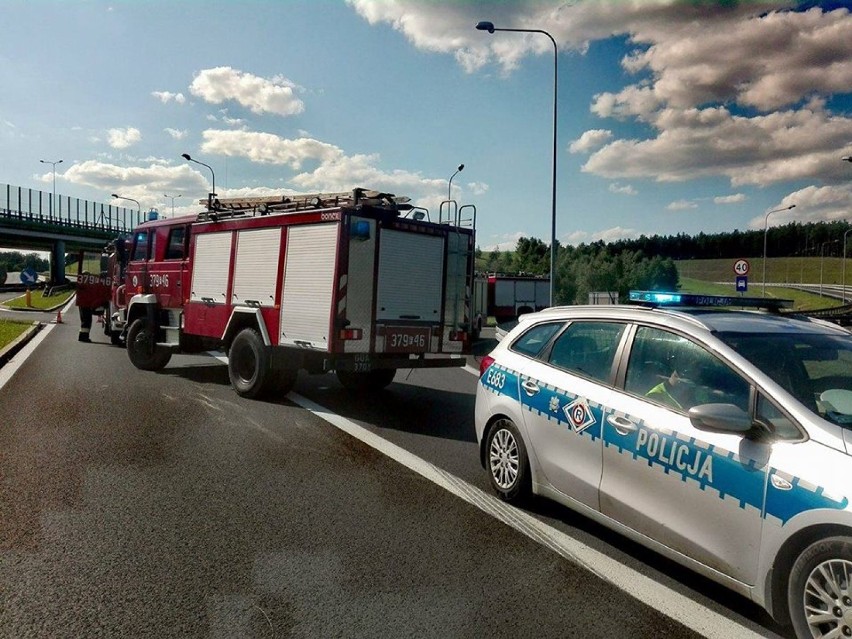 Do wypadku doszło na zachodnim węźle obwodnicy Skwierzyny –...