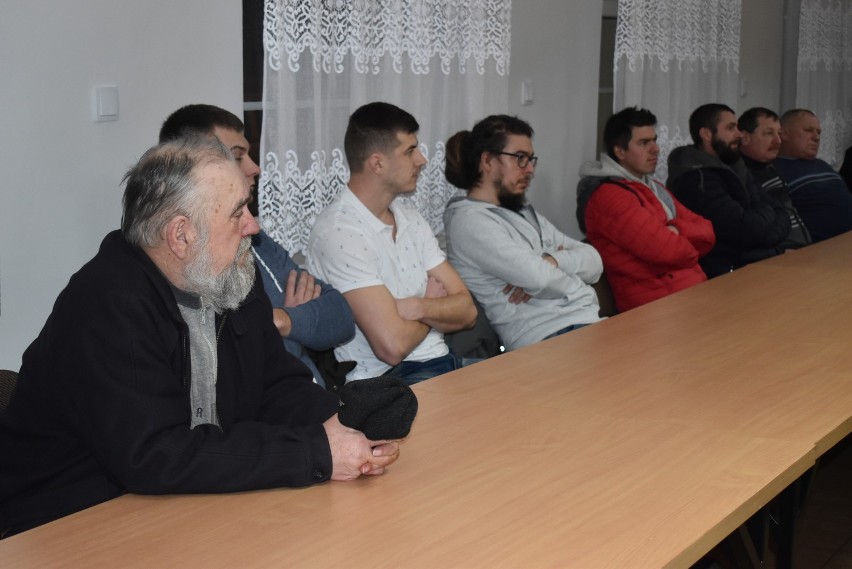 Zebranie w Suchorzewie na wniosek mieszkańców zorganizował sołtys Dariusz Dryjański