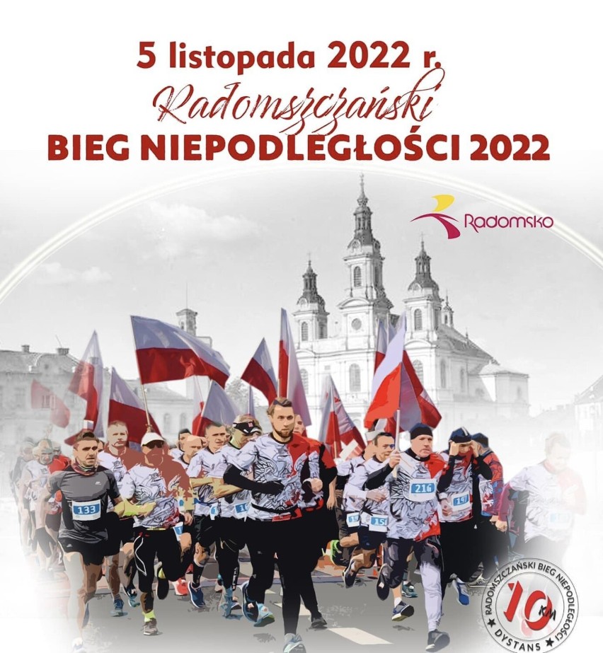 Bieg Niepodległości Radomsko 2022. Zwiększony limit uczestników. ZAPISY