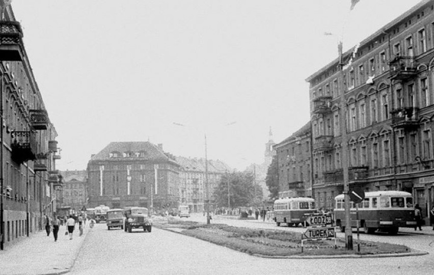 Plac Kilińskiego w Kaliszu czterdzieści lat temu