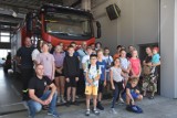 Młodzieżowa Drużyna Pożarnicza z Brodnicy z wizytą w śremskiej Straży Pożarnej [zdjęcia]