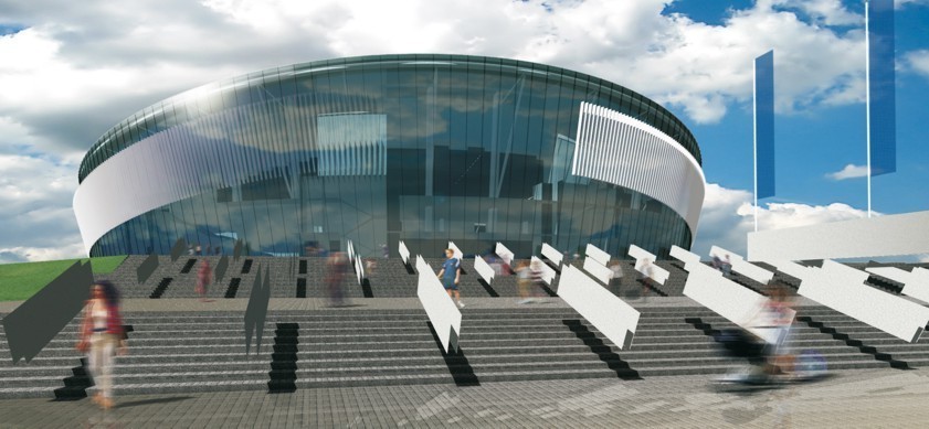 Miasto Gliwice ogłosiło drugi przetarg na budowę hali widowiskowo-sportowej Podium