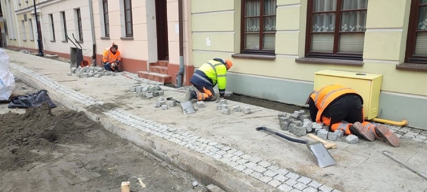 W Chełmnie realizowana jest modernizacja kilku ulic w...