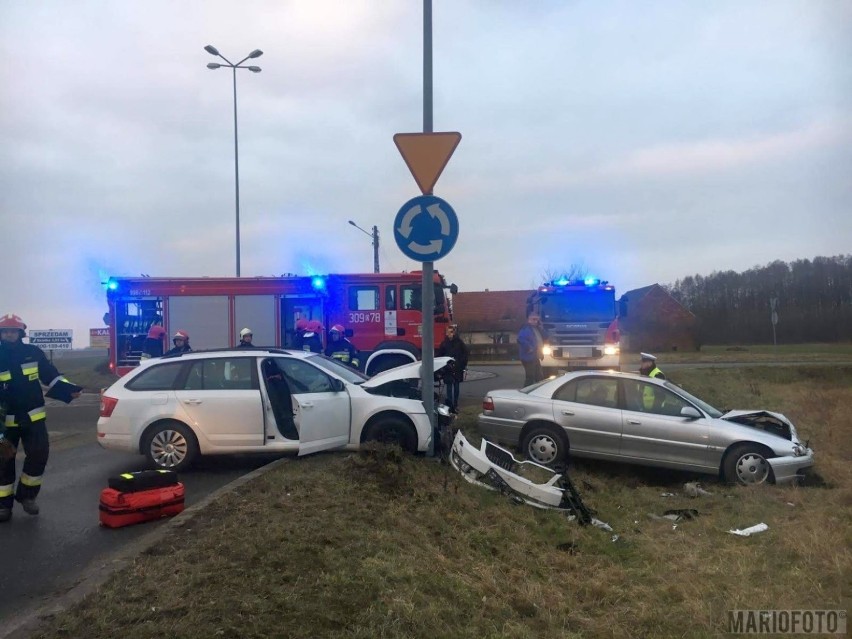 Wypadek w Opolu Wrzoskach.