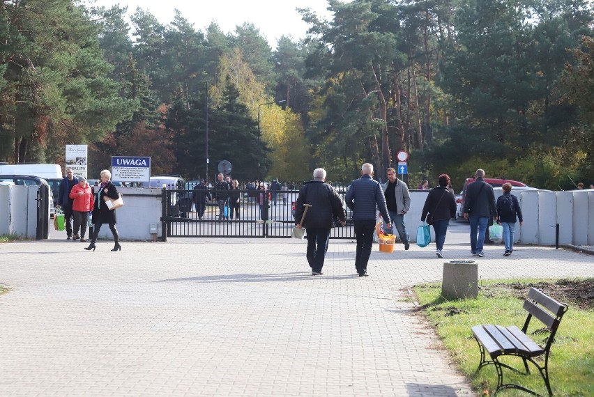 Radomianie ruszyli w niedzielę 23 października na cmentarz na Firleju, by posprzątać groby przed 1 listopada. Zobacz zdjęcia