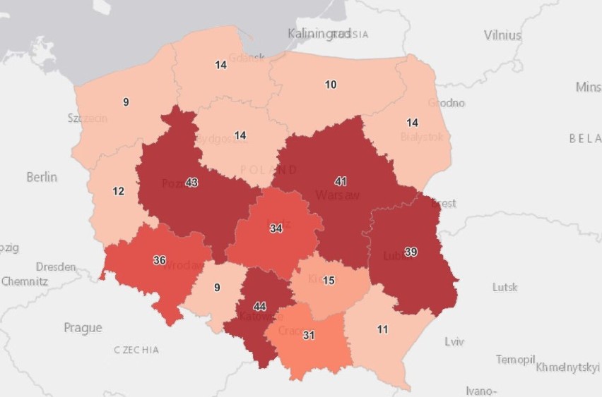 Koronawirus, raport 10 czerwca 2021. 382 zakażenia w Polsce. Śladowe zakażenia SARS CoV-2 w Oświęcimiu, Chrzanowie, Olkuszu i Wadowicach