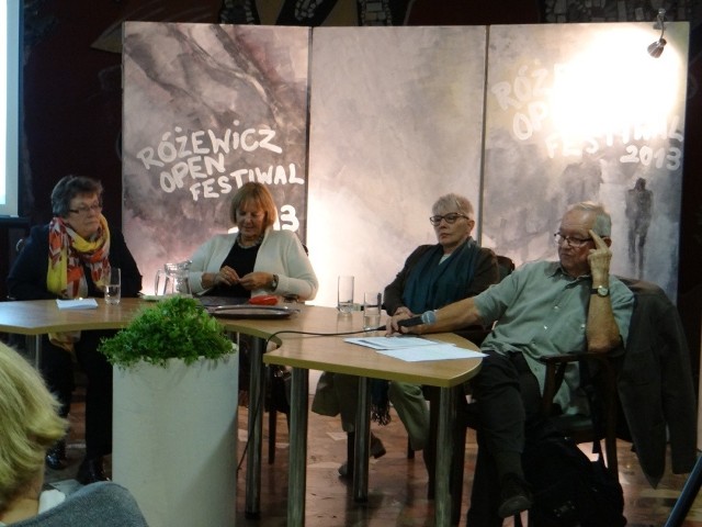 Różewicz Open Festiwal 2013: Panel dyskusyjny „Różewicz i teatr”