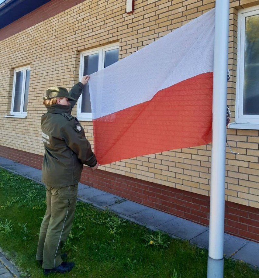 Region. Strażnicy graniczni uczcili święto polskiej flagi