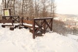 Parkowa Góra w Wałbrzychu. Zimowy spacer i malowniczy punkt widokowy. Zobaczcie zdjęcia! 