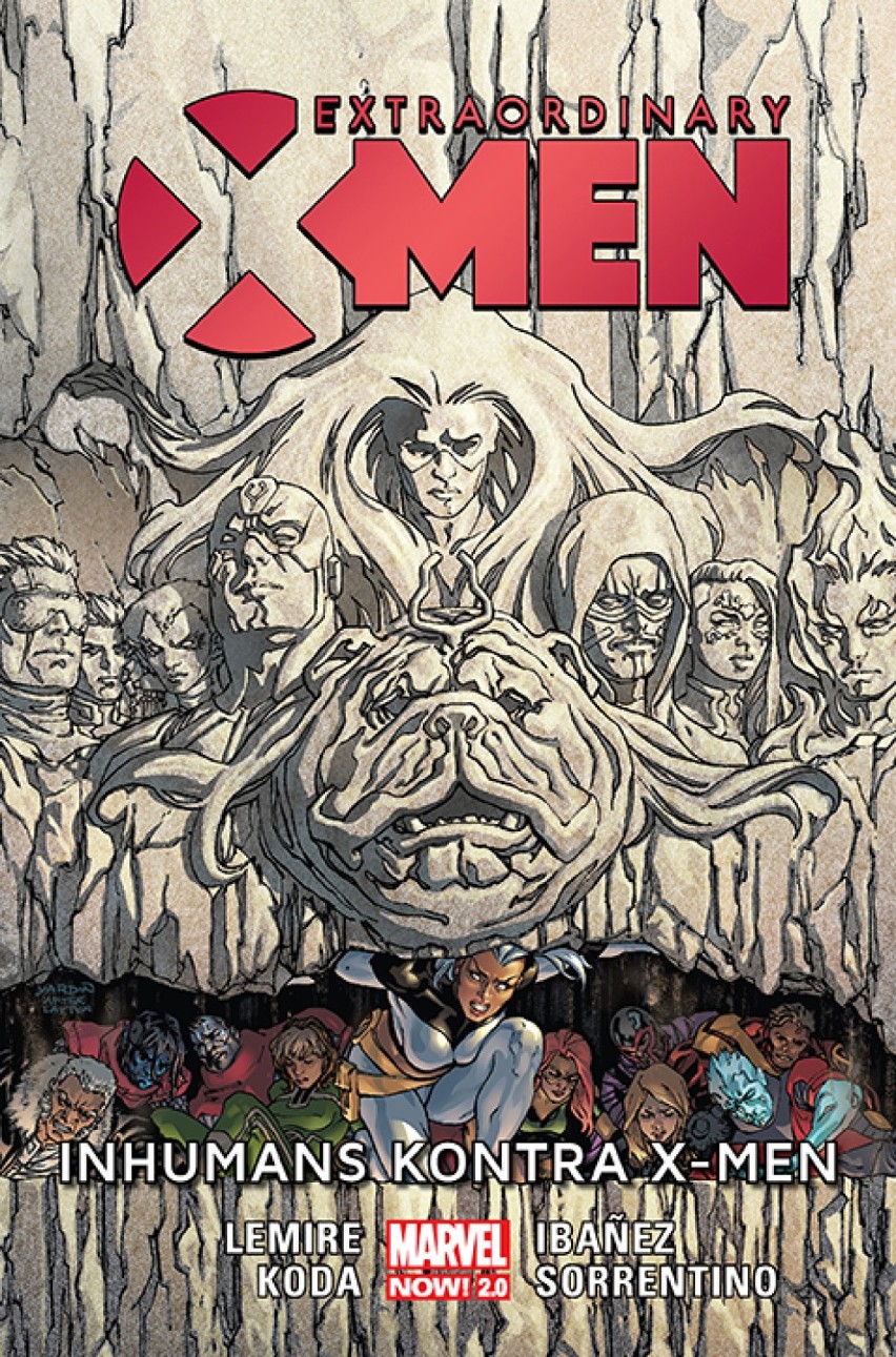 Marvel Now 2.0, Extraordinary X-Men - Inhumans 
kontra...