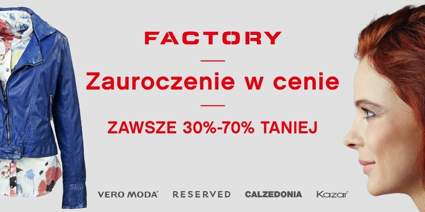 Kolekcje Wiosna - Lato 2014 w atrakcyjnych cenach - Factory Kraków zaprasza