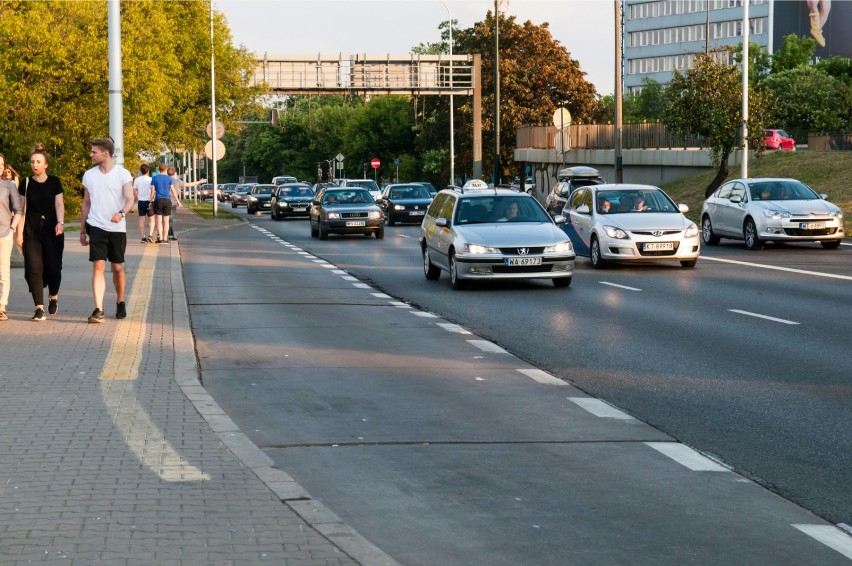 Zmiana ruchu na Wisłostradzie. Remontują kolejny odcinek...