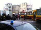 Łódź: Zderzenie tramwajów w centrum miasta