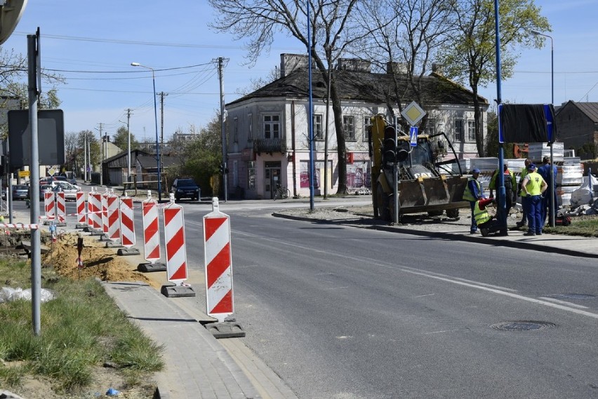 Przebudowa ulicy Rawskiej z początkiem maja wejdzie w...