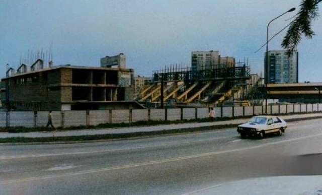 Zdjęcia archiwalne przypominają dziś jak wyglądały okolice osiedla Milenium w latach 80.