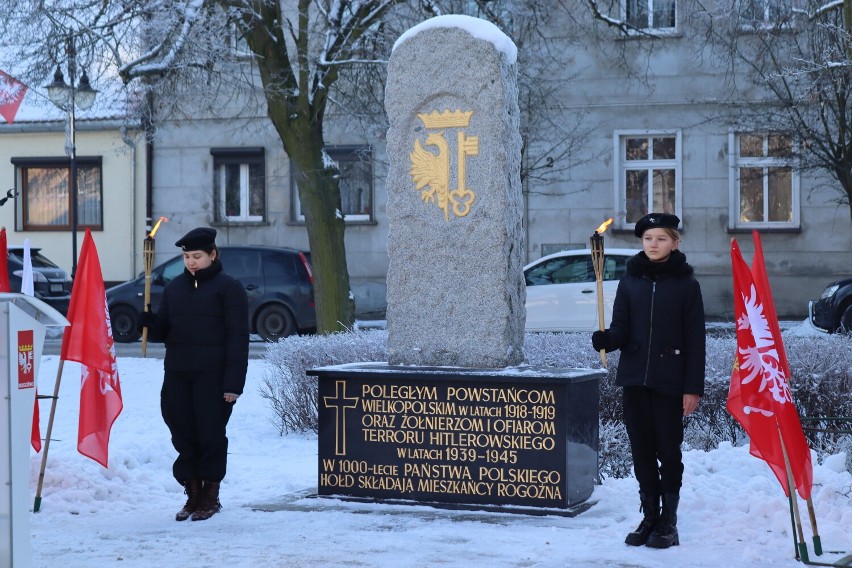 Obchody 103. rocznicy wybuchu Powstania Wielkopolskiego w Rogoźnie [ZDJĘCIA]