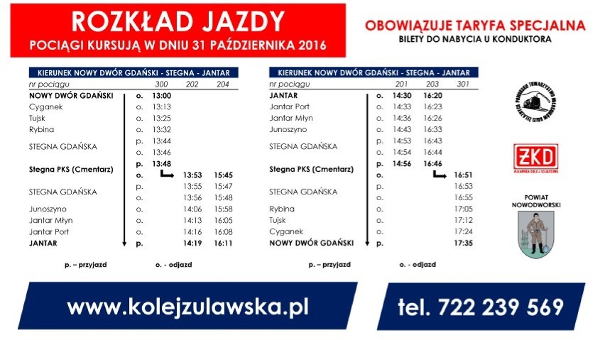 Nowy Dwór Gdański. Kolej wąskotorowa będzie kursować do...