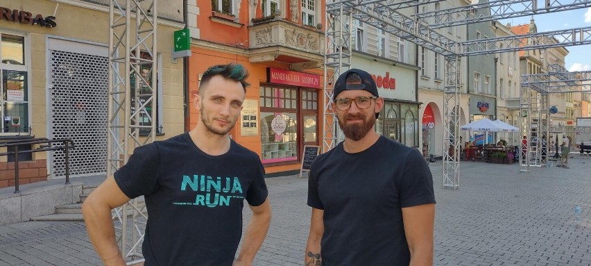 Krzysztof Orankiewicz i Wiktor Wójcik, organizatorzy Ninja...