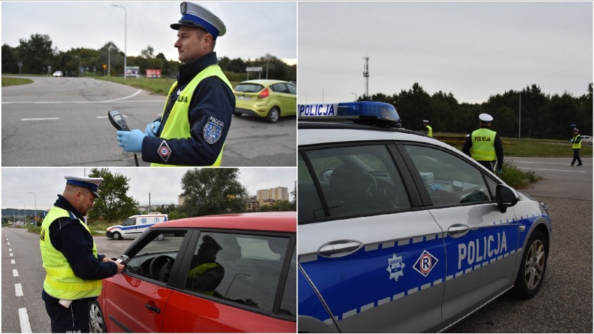 Policyjna akcja na drogach Tarnowa i powiatu była prowadzona...