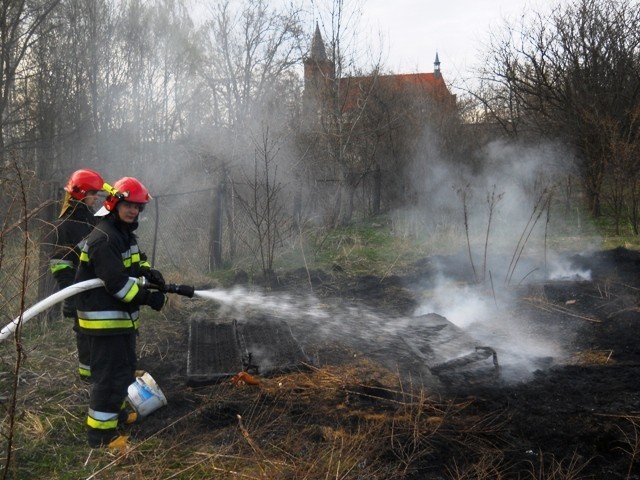 Krotoszyn - Pożar na Ogrodowskiego