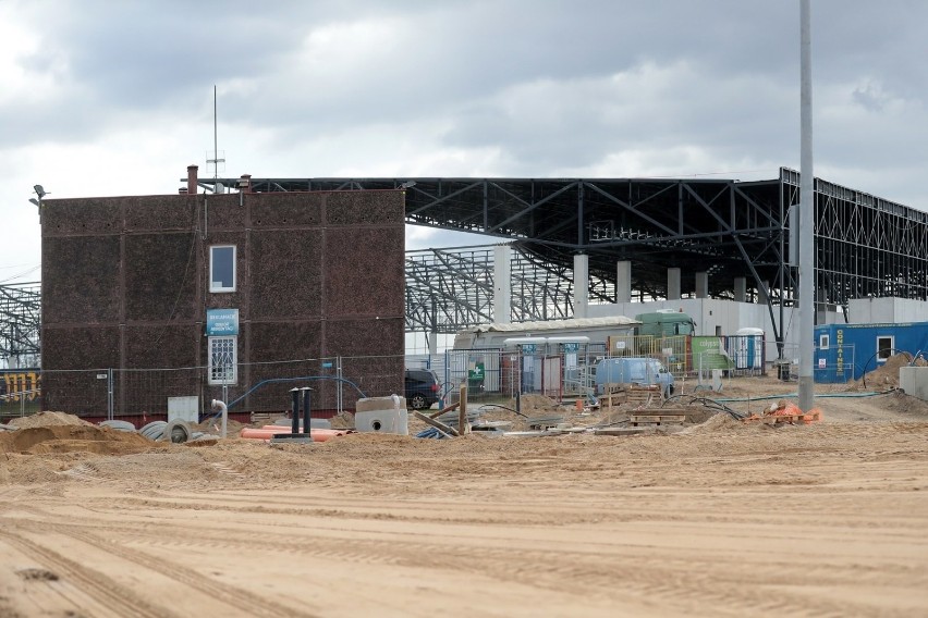 Stadion Pogoni Szczecin - stan na 31 marca.