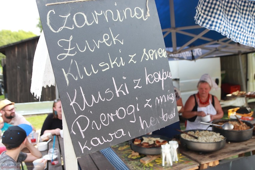 Festyn "Niedziela w skansenie" w Kłóbce, gmina Lubień...